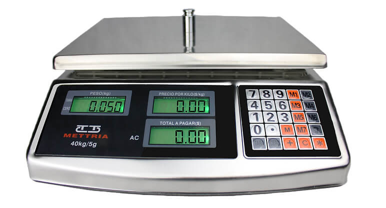 Imagen de referencia de Básculas de mostrador , MTSS-40 acero inoxidable